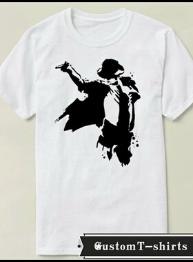 Michael Jackson 迈克尔杰克逊 文化衫礼物男女 T恤T-shirt
