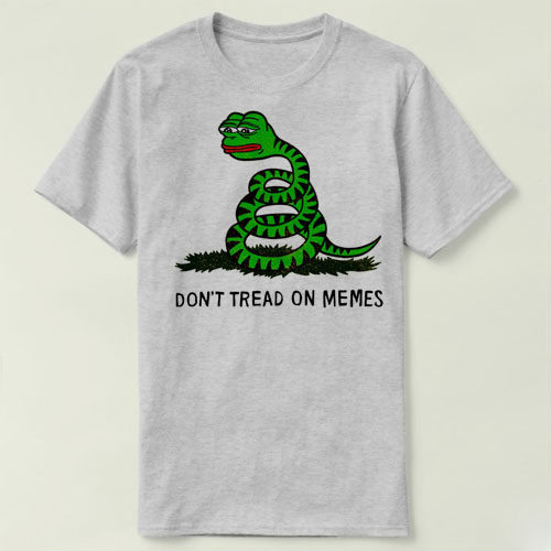 Don't Tread On Memes     个性 定制 DIY Tee T-Shirt T恤