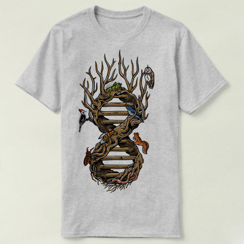 Biology 生物 Infinitree of Life   定制男女Tee T-Shirt T恤