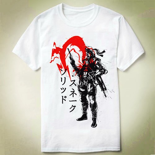 Traditional snake MGS Metal Gear Solid合金装备Shirt衣服T恤6