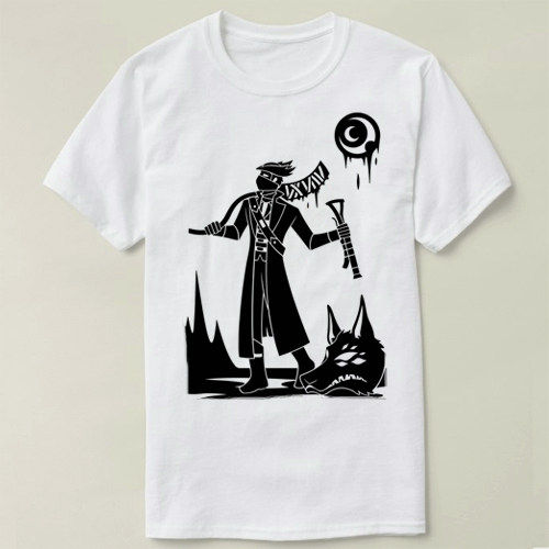 Bloodborne 血源诅咒 DIY   定制 男女 GAME Tee T-Shirt T恤