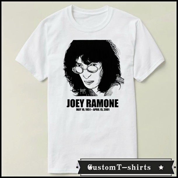 Joey Ramone乔伊雷蒙   文化衫礼物男女 T恤T-shirt7