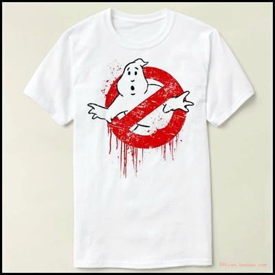 Ghostbusters 捉鬼敢死队 Tee Shirt圆领衣服DIY班服上衣T恤成人2