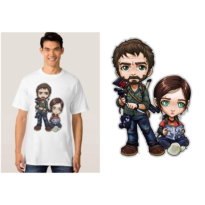 Lastofus2JoelAndEllie最后生还者2T-Shirt成人T恤班服上衣9