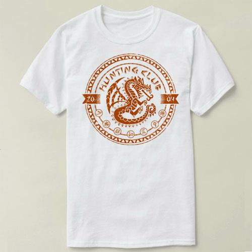 Hunting Club Monster Hunter M.H怪物猎人Tee Shirt圆领 T恤