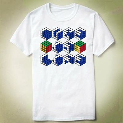 Rubiks Cube is Life   魔方   Tee T-Shirt T恤 衣服