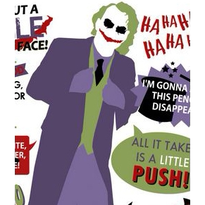 衣服T恤Joker Heath Ledger Clown Quotes batman 小丑Shirt定制