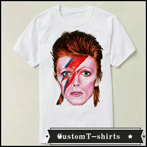 大卫鲍伊 David Bowie   文化衫短袖男女成人  T恤T-shirt7图片