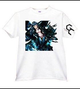 罪恶王冠GuiltyCrown楪祈戏动漫T恤男女装衣服来图打底