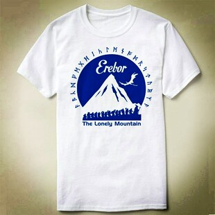 魔戒指环王Tee Lord Shirt衣服定制T恤成人 Erebor Rings the