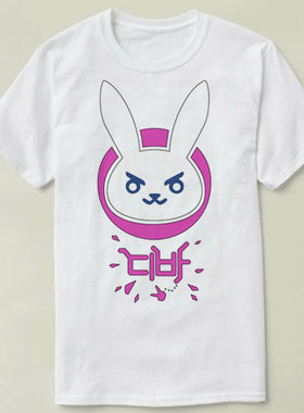 D.Va Overwatch 守望先锋   短袖 个性 定制 DIY  T-Shirt T恤
