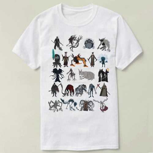 Bloodborne 血源诅咒 DIY 定制 男女 GAME Tee T-Shirt T恤 10