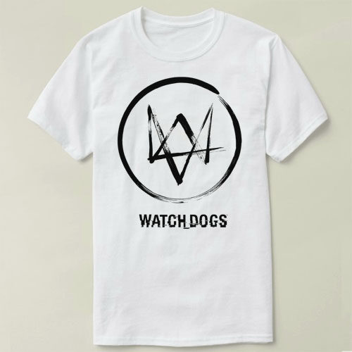 WatchDogs2看门狗2TeeShirt圆领衣服上衣电玩游戏T恤成人6
