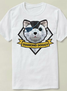 Diamond Doggy MGS Metal Gear Solid合金装备Shirt衣服定制T恤