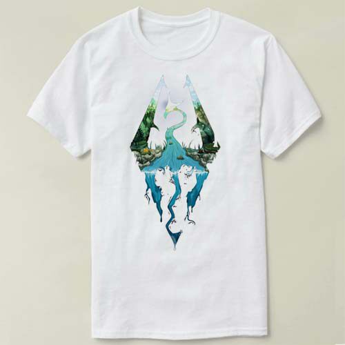 Elder Scrolls V: Skyrim 上古卷轴 天际 男女 Tee T-Shirt T恤