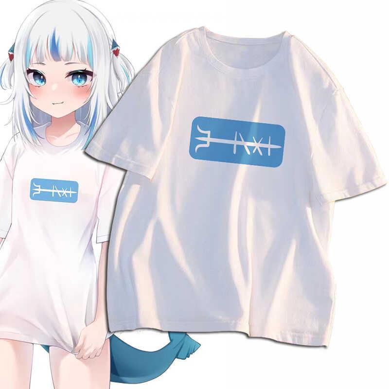 虚拟主播鲨鱼娘gawrgu噶