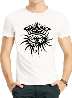 鲍勃迪伦T恤四季简约白色短袖欧美圆领衣服男女Bob Dylan T-shirt