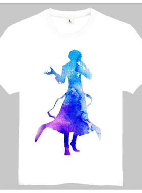 Bungo Stray Dogs T-shirt 文豪野犬 T恤 动漫T恤 白色短袖T恤