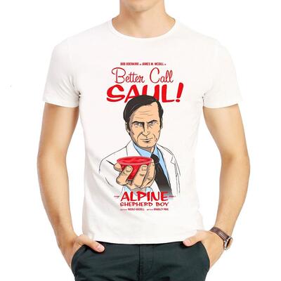风骚律师T恤潮流跨境衣服春季短袖男女 Better Call Saul T-shirt