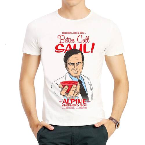 风骚律师T恤潮流跨境衣服春季短袖男女 Better Call Saul T-shirt