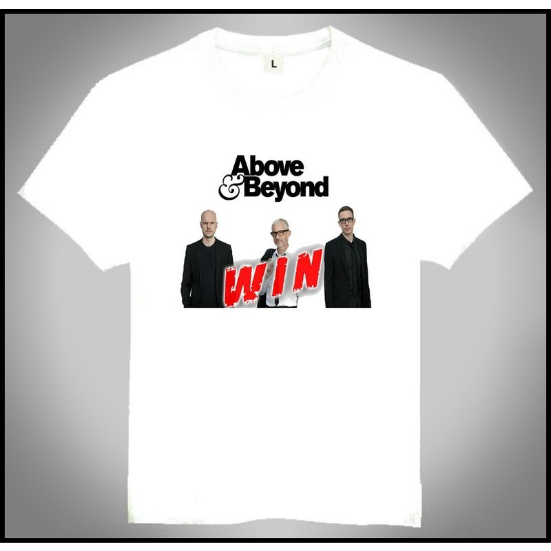 Above&BeyondT-shirt白色Above&Beyond乐队T恤AB乐队T恤图片