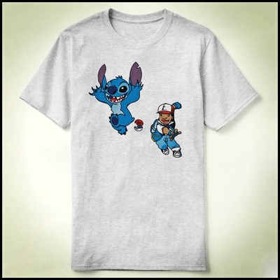 Lilo   Stitch星际宝贝史迪奇VIDEO GAME Tee Shirt包邮T恤成人