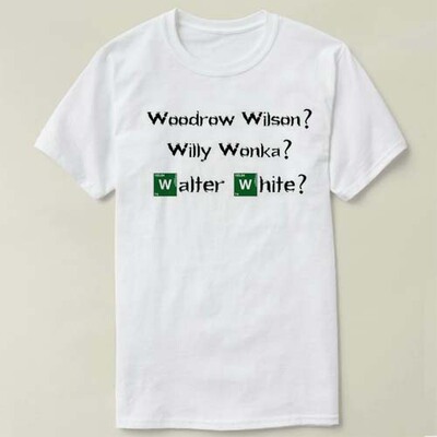 Breaking Bad Heisenberg 绝命毒师 walter white Tee Shirt T恤