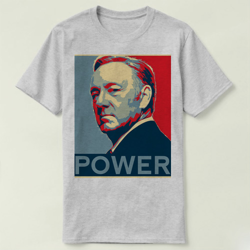 Kevin Spacey 凯文 史派西  cards of house 纸牌屋 T-Shirt T恤
