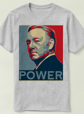 Kevin Spacey 凯文 史派西  cards of house 纸牌屋 T-Shirt T恤