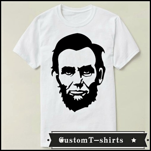 Abraham Lincoln 林肯 文化衫礼物男女美  T恤T-shirt