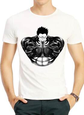 海贼王T恤 路飞 乔巴 索隆 萨博 艾斯短袖衣服 One piece T-shirt