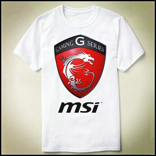 GEEK极客msigaminggseries微星龙盾上衣T-ShirtT恤