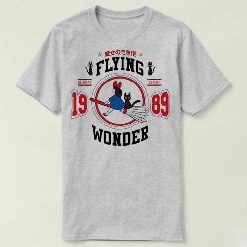 Ghibli Kiki's Delivery Service 吉卜力 魔女宅急便 T-Shirt T恤