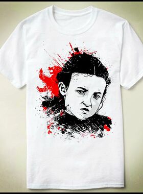 Game of Thrones 权力的游戏 圆领定制定制成人Tee T-Shirt T恤 d