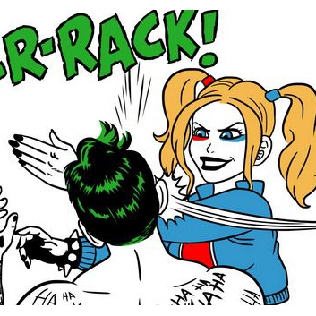 衣服T恤Joker Heath Ledger Harley Quinn batman 小丑Shirt定制7