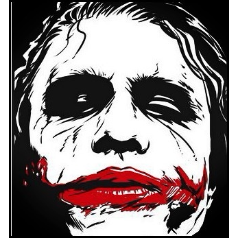 T恤Joker Heath Ledger batman darkknight小丑Tee Shirt衣服定制