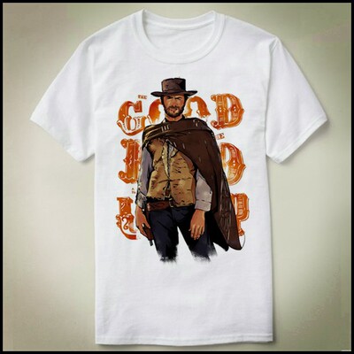 Clint Eastwood 伊斯特伍德 Good Bad Ugly   T-Shirt T恤 衣服