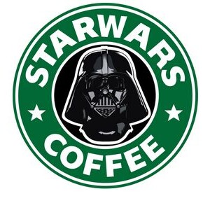 Coffe darth vader star wars星球大战Tee Shirt T恤