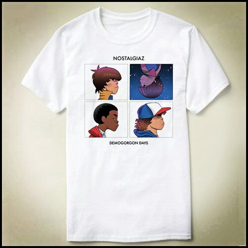 T-Shirt T恤 Nostalgiaz Stranger Things demogorgon 怪奇物语