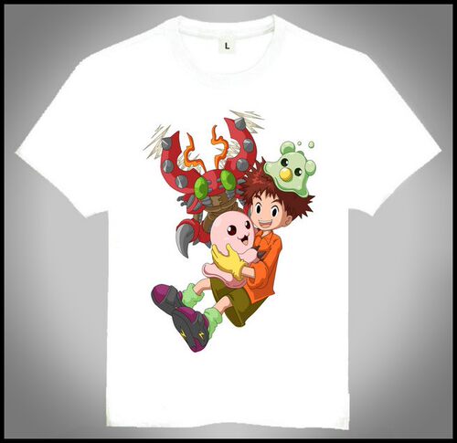 Digital Monster T-shirt 数码宝贝 T恤 欧美潮流T恤 动漫T恤