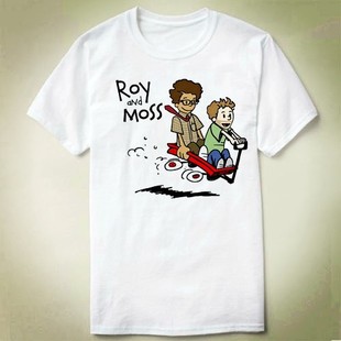 The IT Crowd Roy Moss Calvin Hobbes  IT狂人群英  Shirt T恤 5