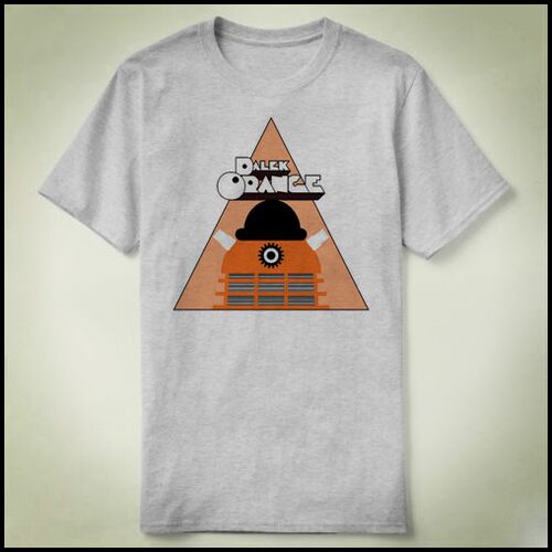 Doctor who Dalek 神秘博士Clockwork Orange发条橙 T-Shirt T恤