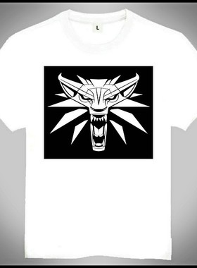 The Witcher 3: Wild Hunt T-shirt 巫师3：狂猎 T恤 欧美潮流T恤