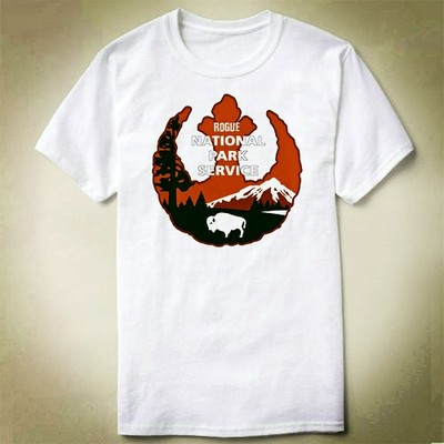 包邮 定制 儿童 Tee T-Shirt T恤 Rogue National Park Service