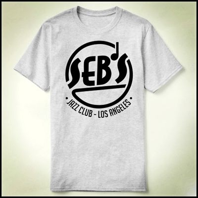 Seb's Jazz Club La La Land 爱乐之城 定制 成人Tee T-Shirt T恤