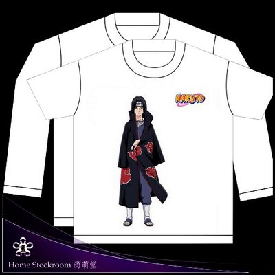 包邮动漫T恤周边个性长袖t恤衣服火影忍者NARUTO/宇智波鼬T366