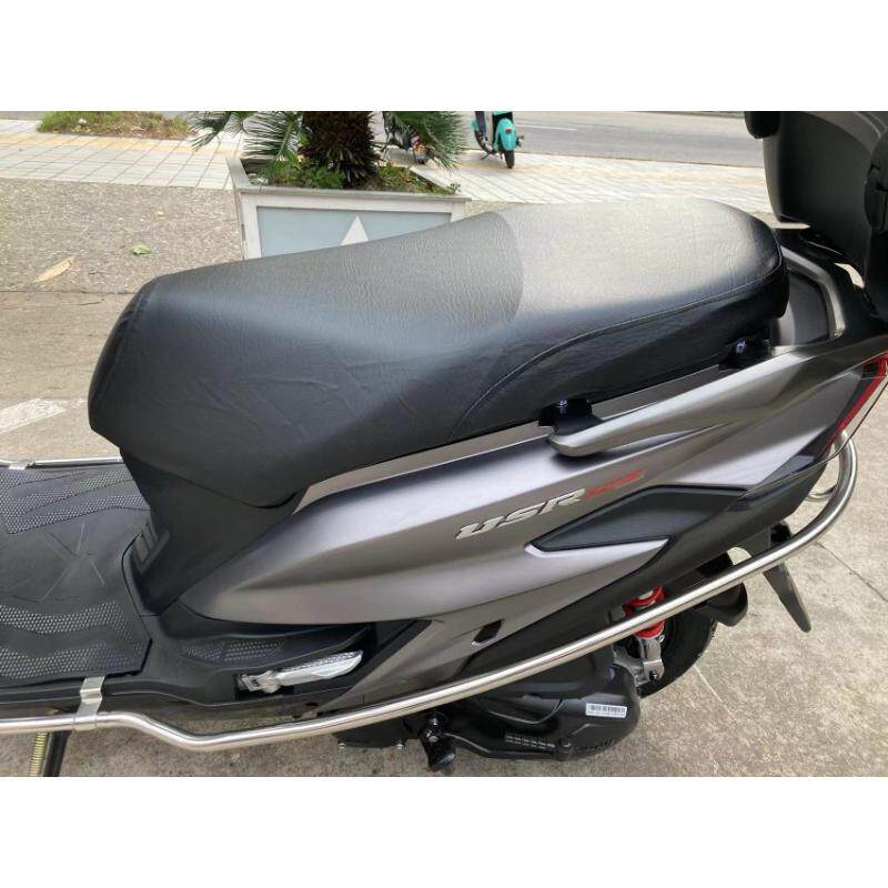 适用 豪爵usr hj125t-21踏板摩托车坐垫套皮防水防晒座套坐桶垫