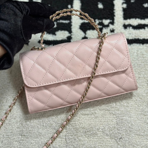 25S新款双层手柄kelly凯莉菱格包