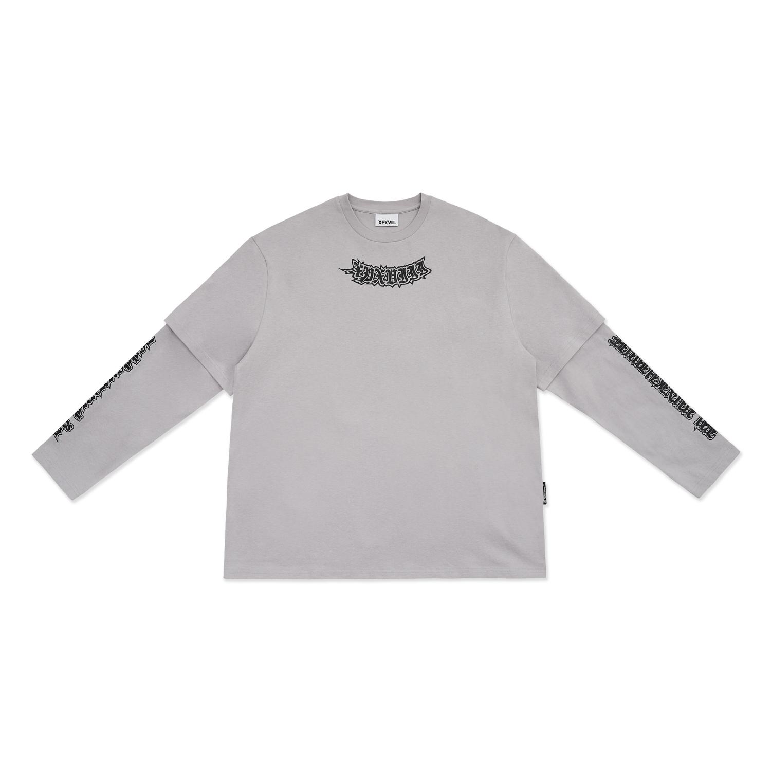 涂鸦嘻哈原创设计宽松长袖T恤