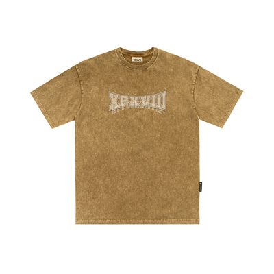 XPX短袖学院风印花周柏豪